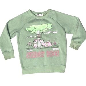 COTTON ON KIDS Yogi & Booboo Sunday Vibes graphic sweatshirt Size 5